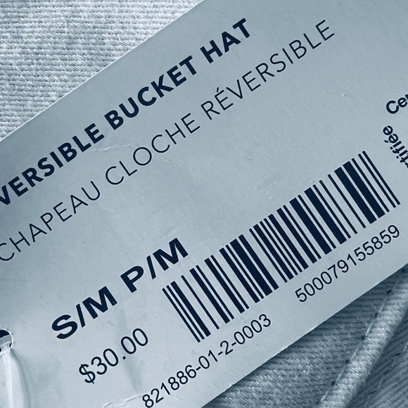 "HOST PICK" ATHLETA GIRL Reversible Bucket Hat NWT Size S/M - Picture 6 of 6